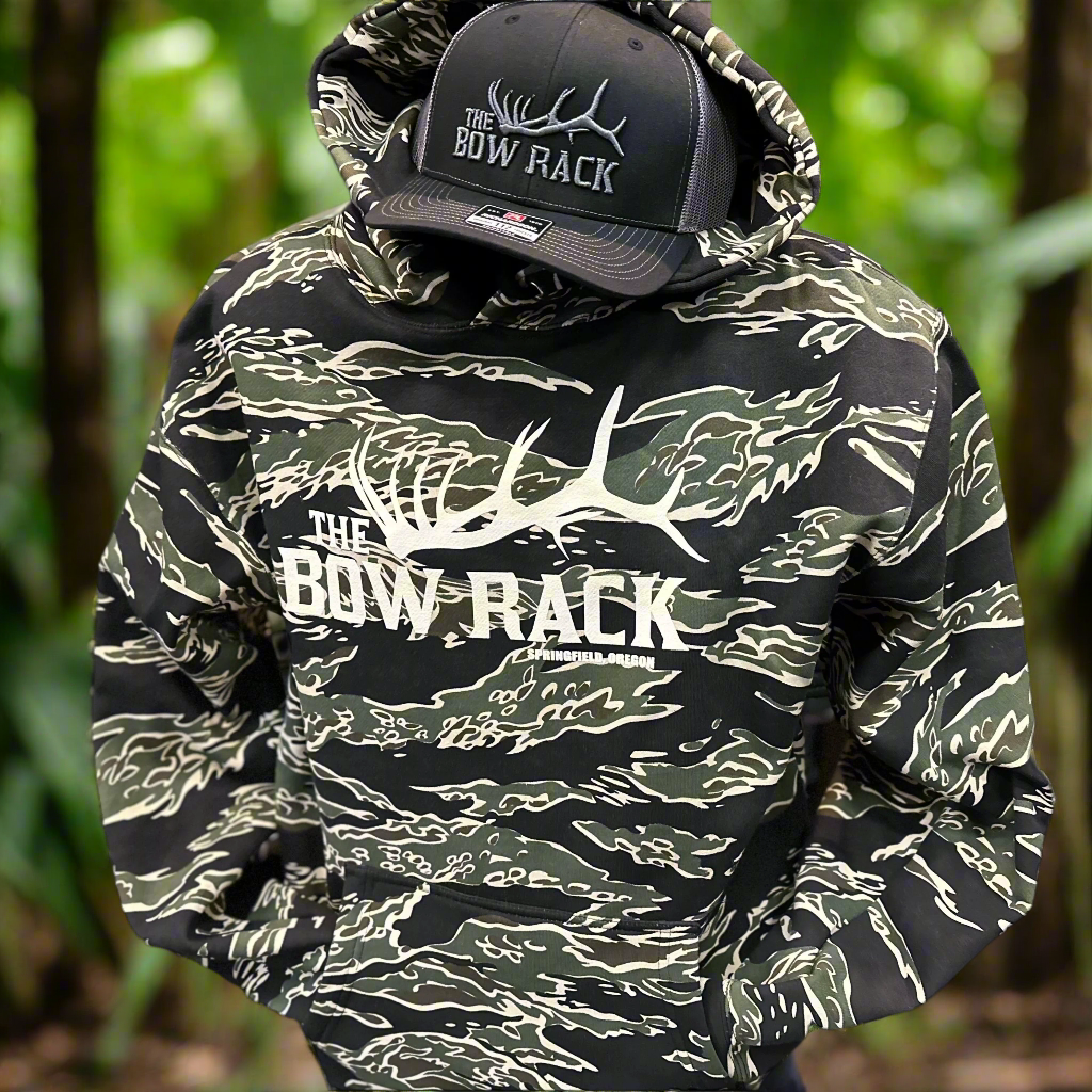Bow Rack Tiger Hoodie