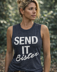 Send it Sister Muscle Tank