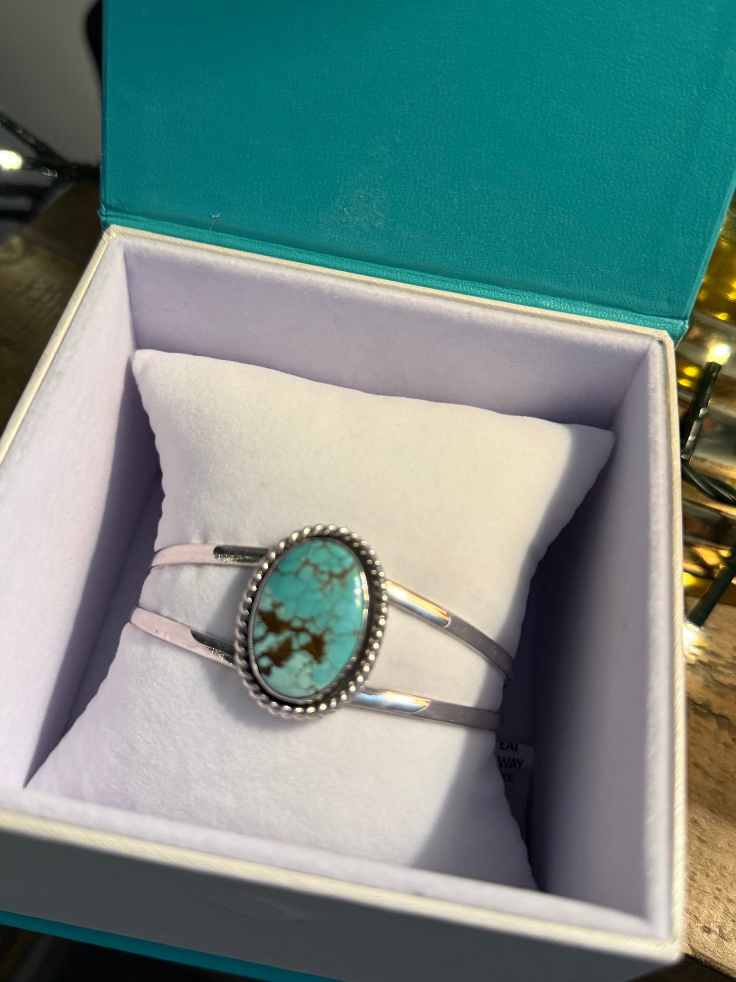 Ghost Town Metal Works McGinnis Turquoise Cuff