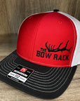 Bow Rack Tri Color Hat Red/Black/White