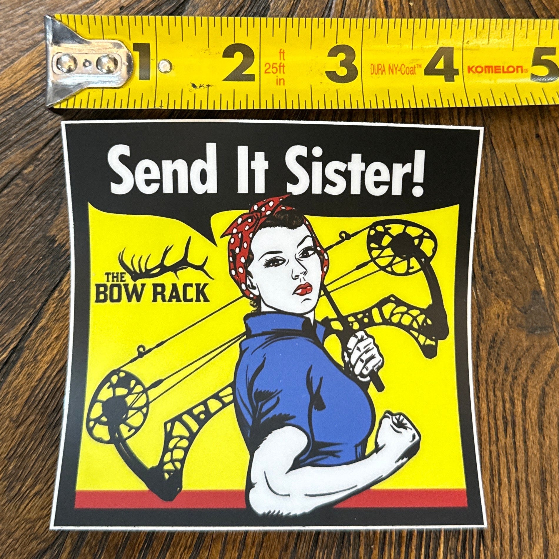 Send it Sister Decal 4”x4”