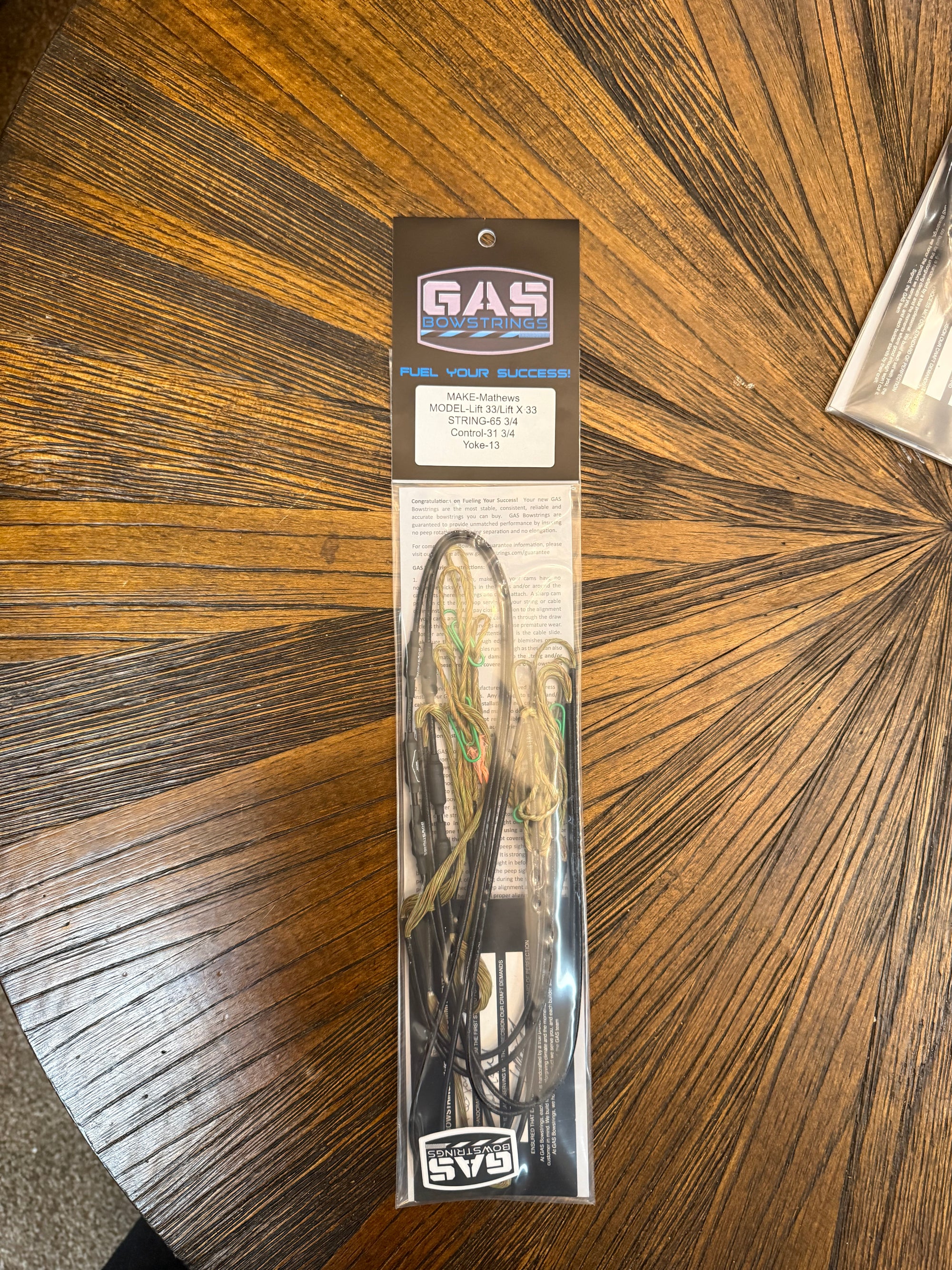 GAS Camo Ghost Strings Mathews Lift 33, Lift X 33