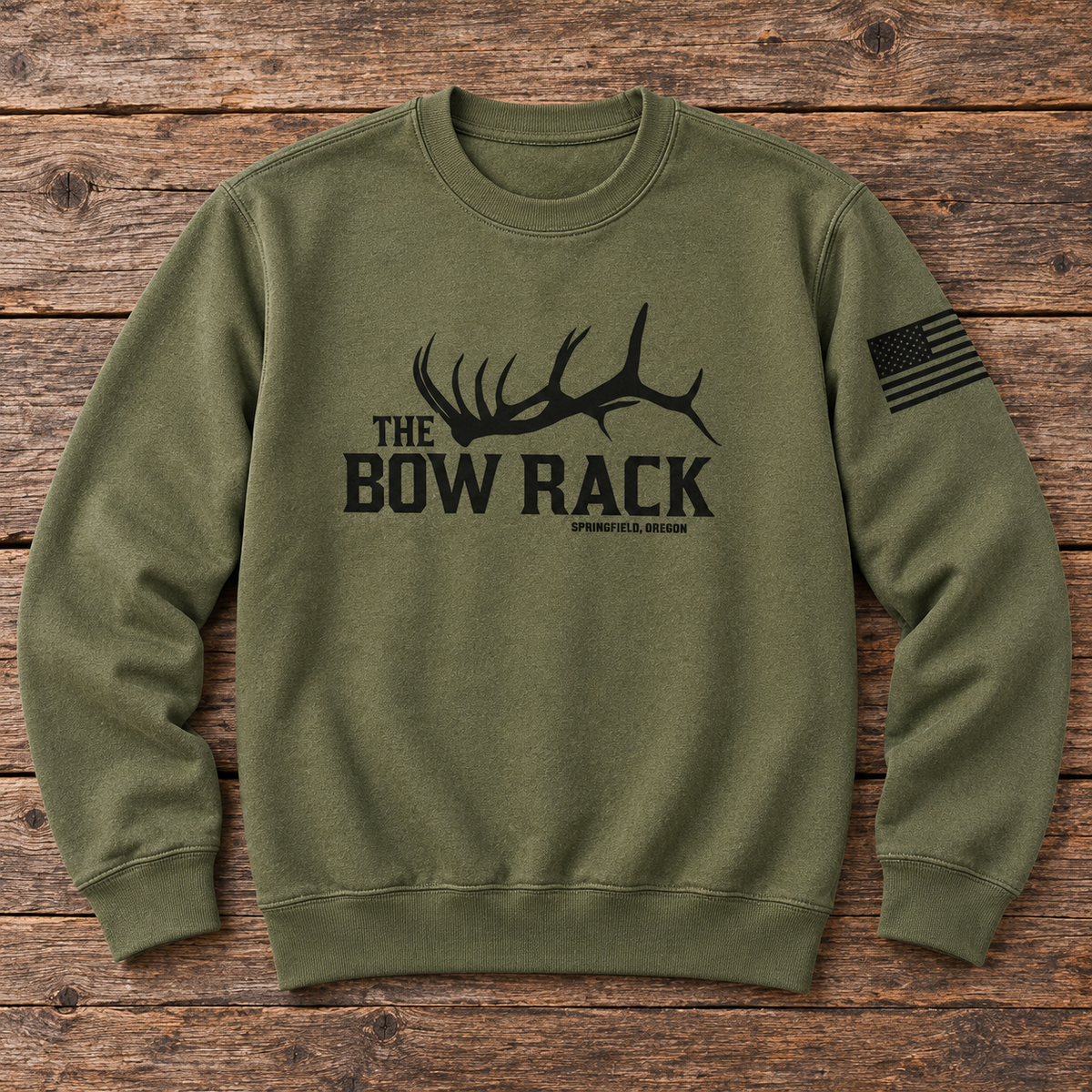Campfire Crew Neck Loden