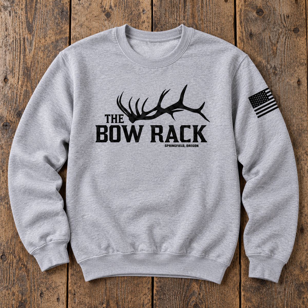 Campfire Crew Neck Grey