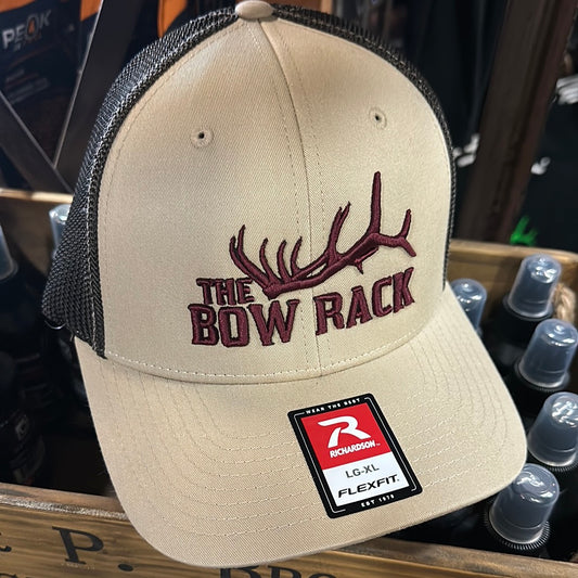 Fitted L/XL Coffee Bow Rack Hat