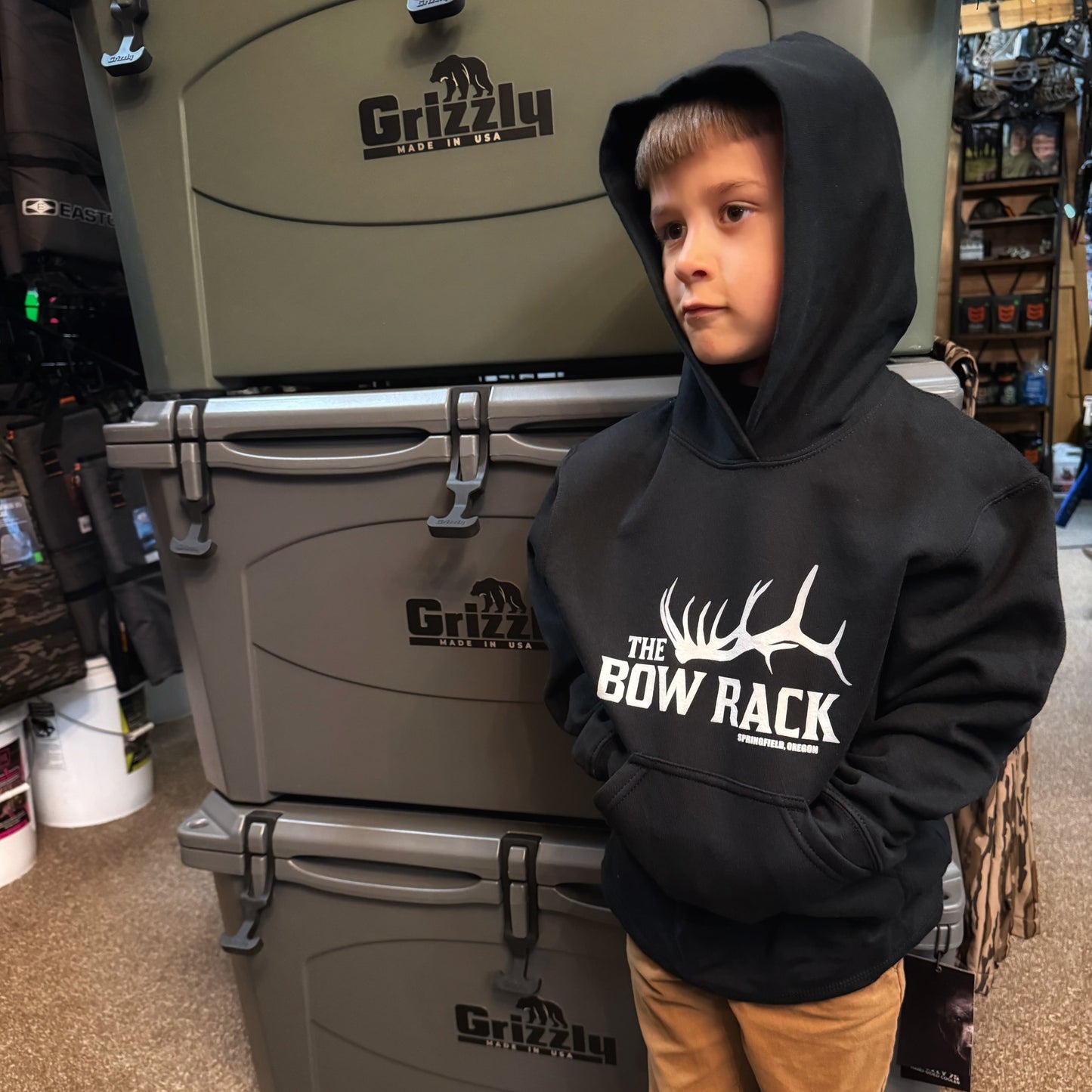 Youth Hoodie Black