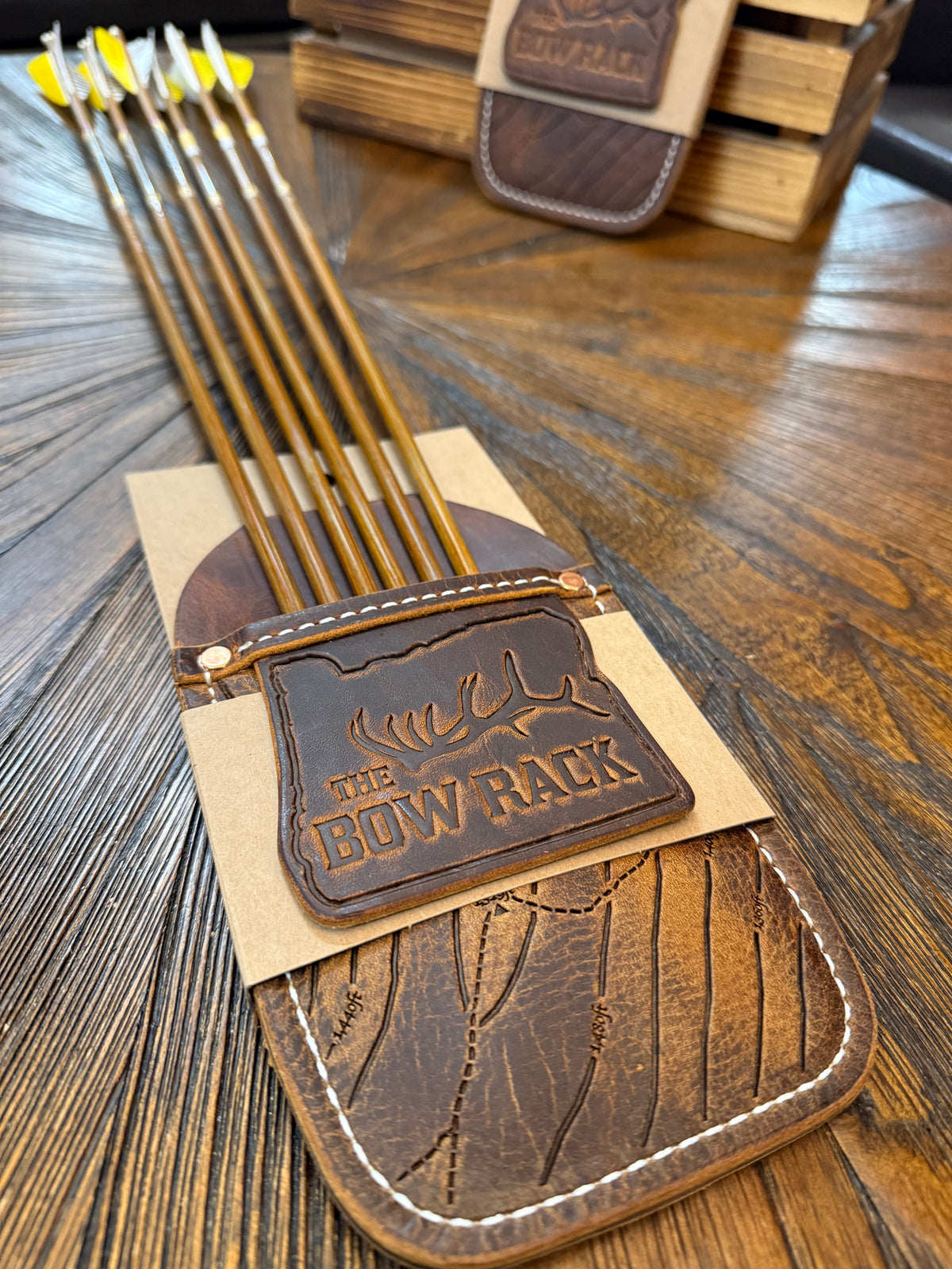 Bastard’s Leather Pocket Quiver Pisgah Edition