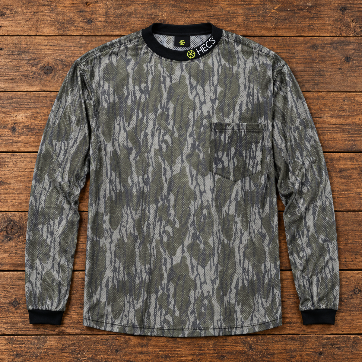 HECS Lightweight hunting shirt Mossy Oak Bottomlands