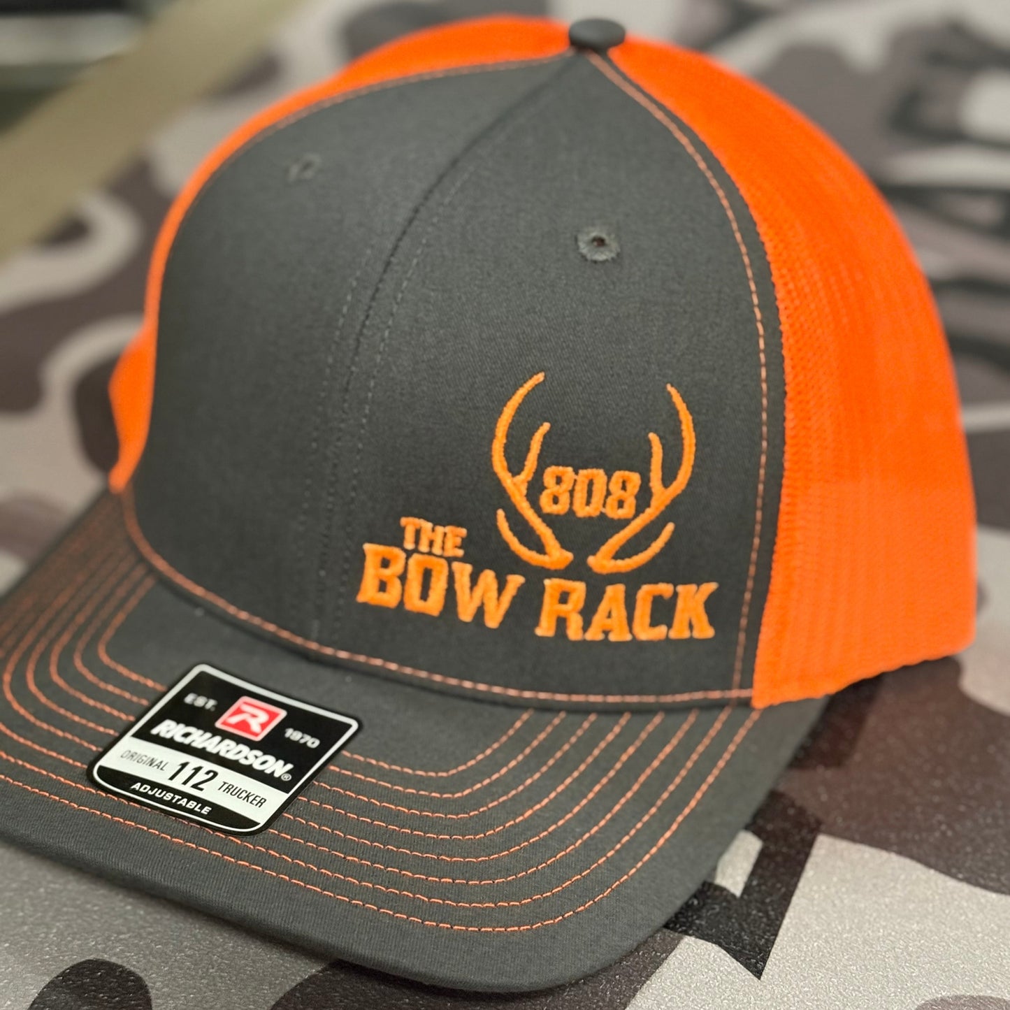 808 Neon Orange Hat