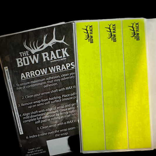 AAE Bow Rack Arrow Wraps Yellow