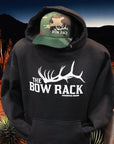 Bow Rack Black Hoodie