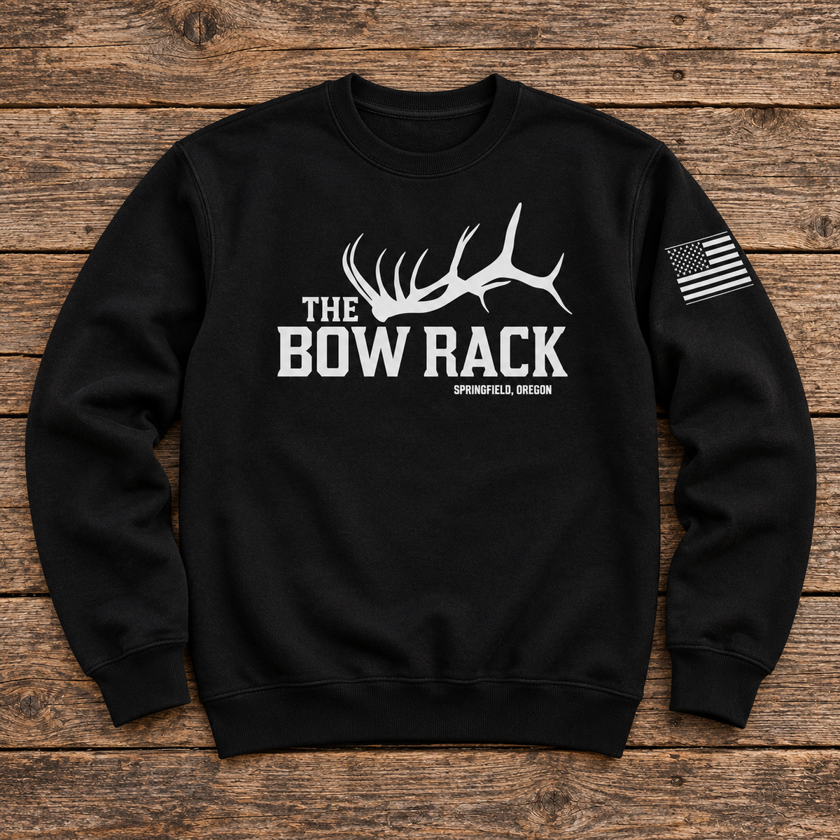 Campfire Crew Neck Black