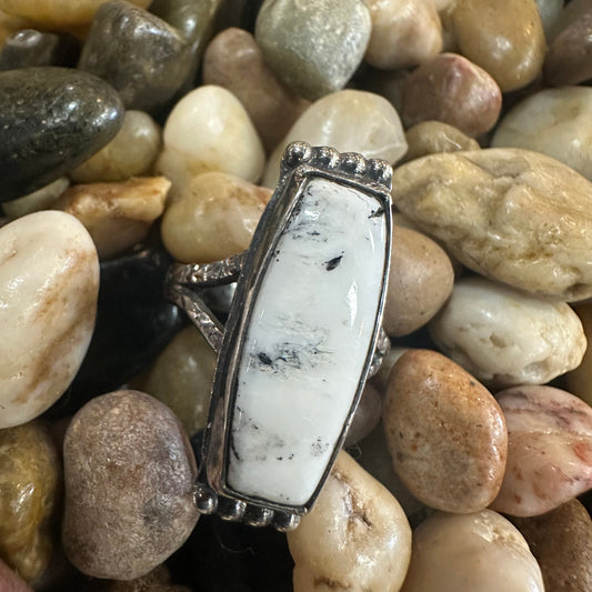 GTMW White Buffalo Ring Size 7