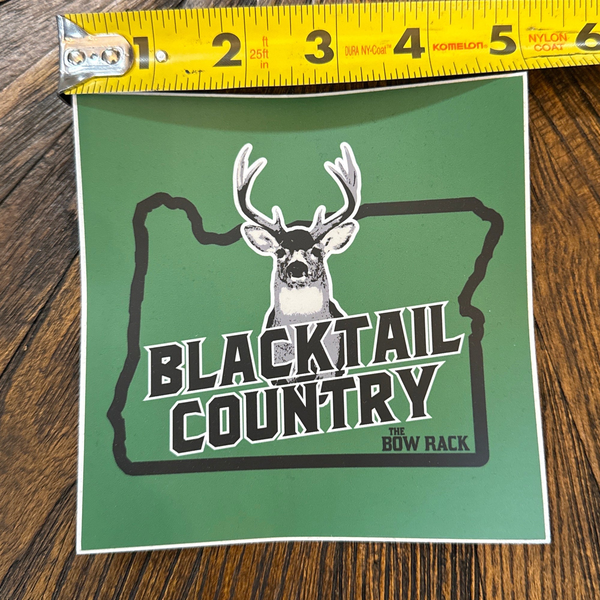 Blacktail Country Decal        5”x5”