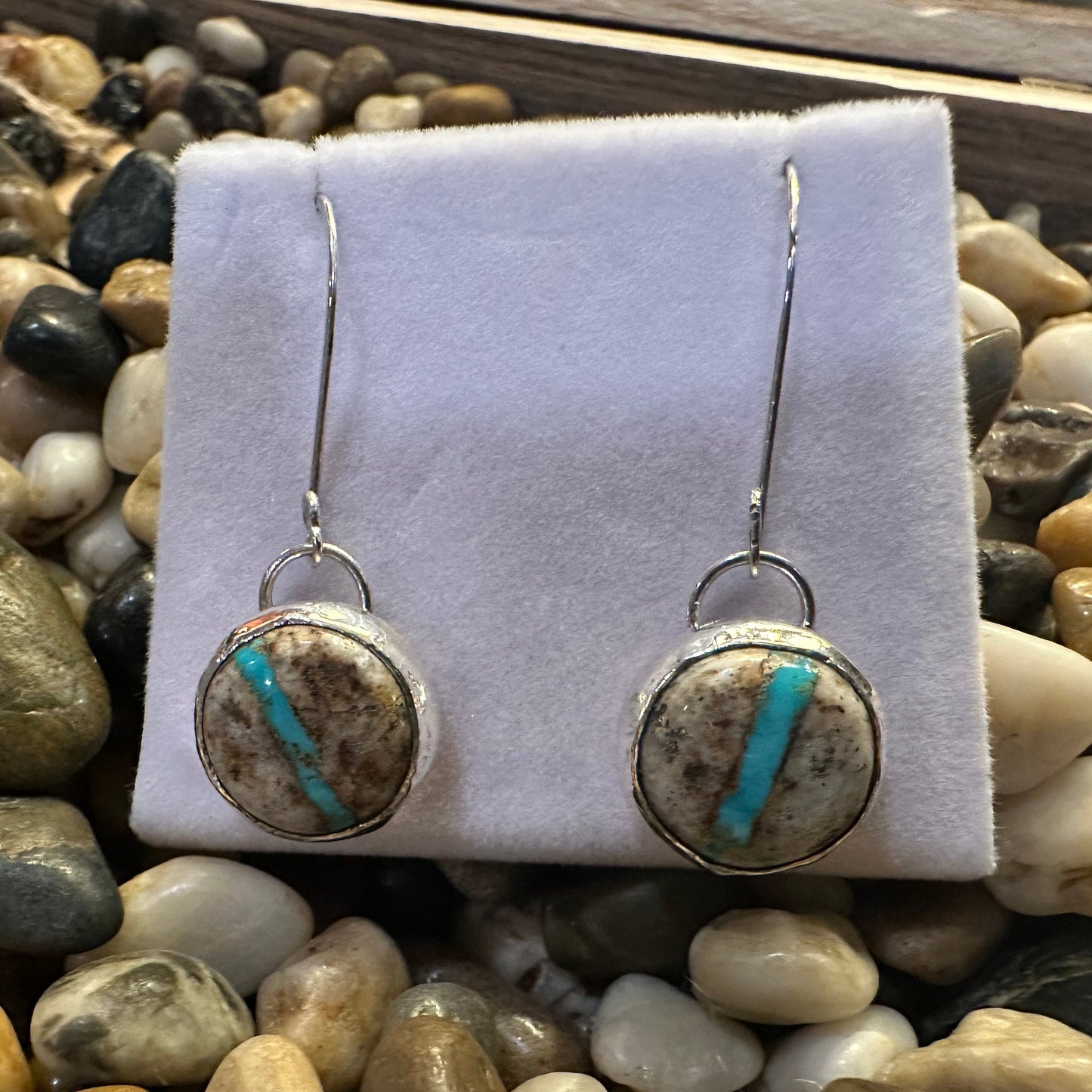 GTMW Stone Mtn Turquoise Earings