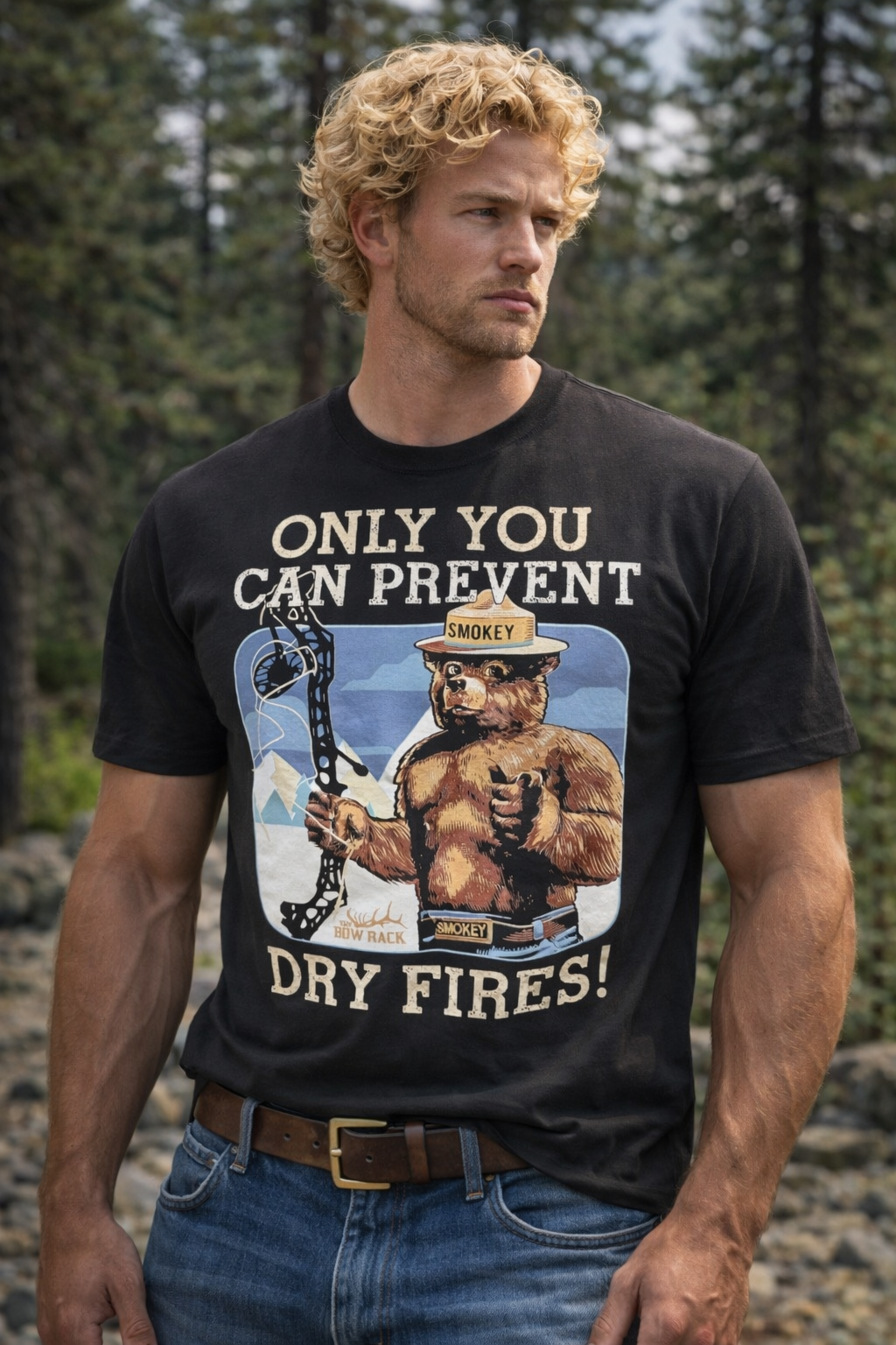 Smokey Dry Fire Shirt Black